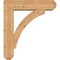 Ekena Millwork Thorton Craftsman Smooth Bracket w/ Offset Brace, Western Red Cedar, 7 1/2"W x 30"D x 34"H BKT0806X30X34THR04SWR - alternate 3